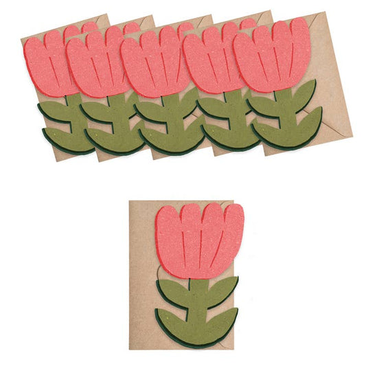 Blooming Flower Mini Cards