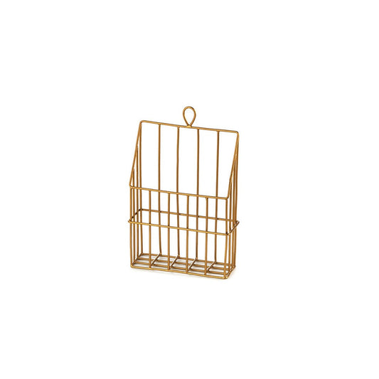 Brass Wall Organizer