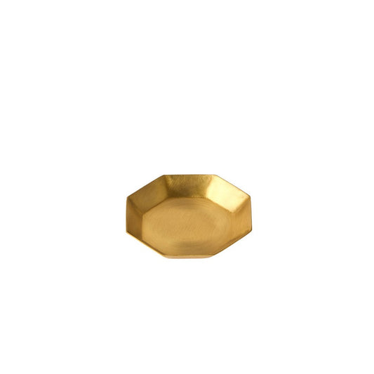 Brass Plate Octagon, Choose Size