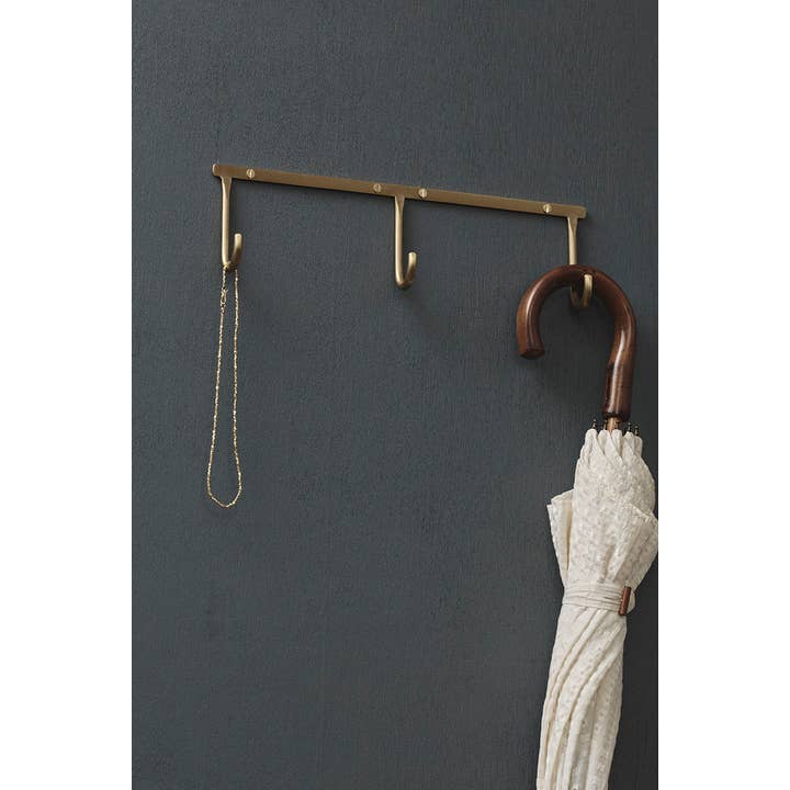 Triple Wall Hook, Choose Finish