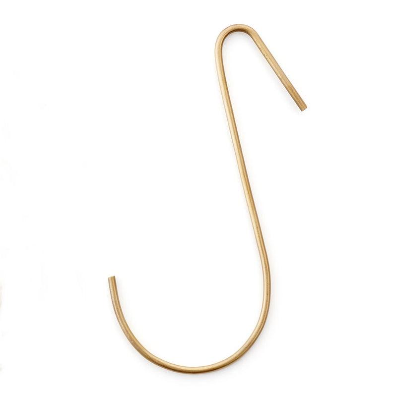 Simple Brass J Hook