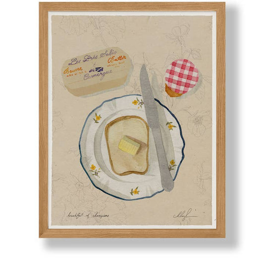 "Breakfast of Champions" Art Print (8.5 x 11)