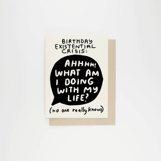 Card: Birthday Crisis
