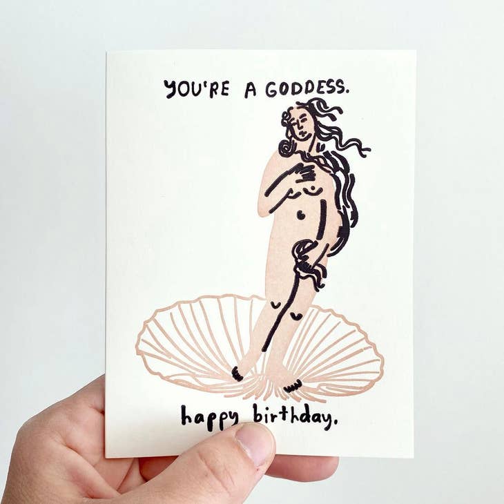 Card: Goddess Birthday