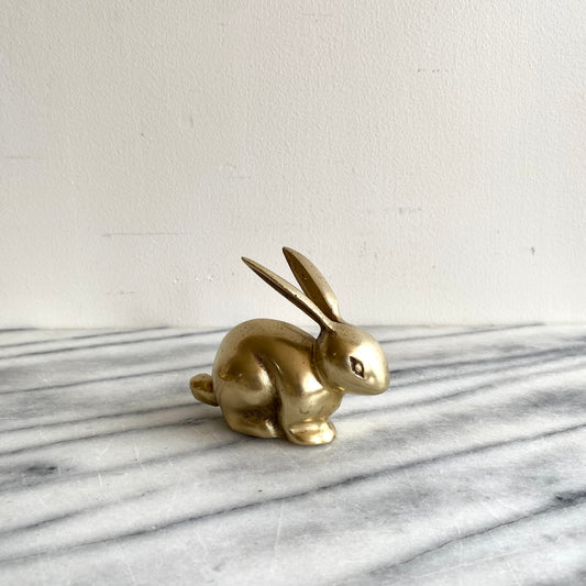 Vintage Brass Rabbit