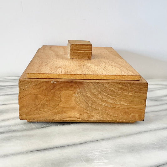 Vintage Handmade Wooden Box