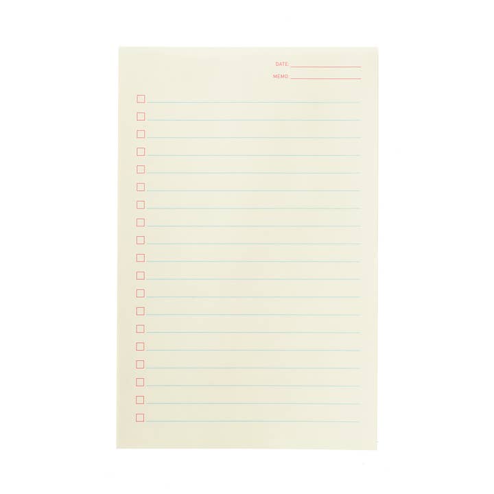 Checklist Notepad