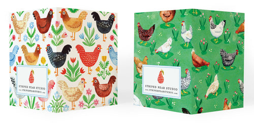 "Chicken" Notecards by Kirsten Sevig