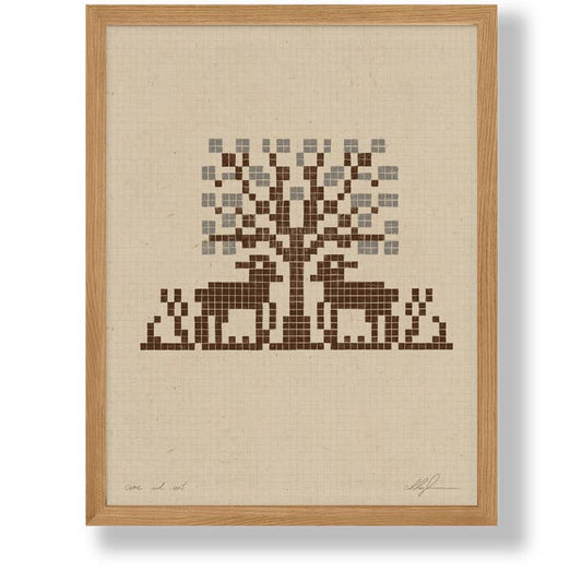 "Come and Rest" Art Print (8.5 x 11)