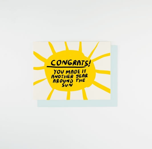 Card: Congrats Birthday