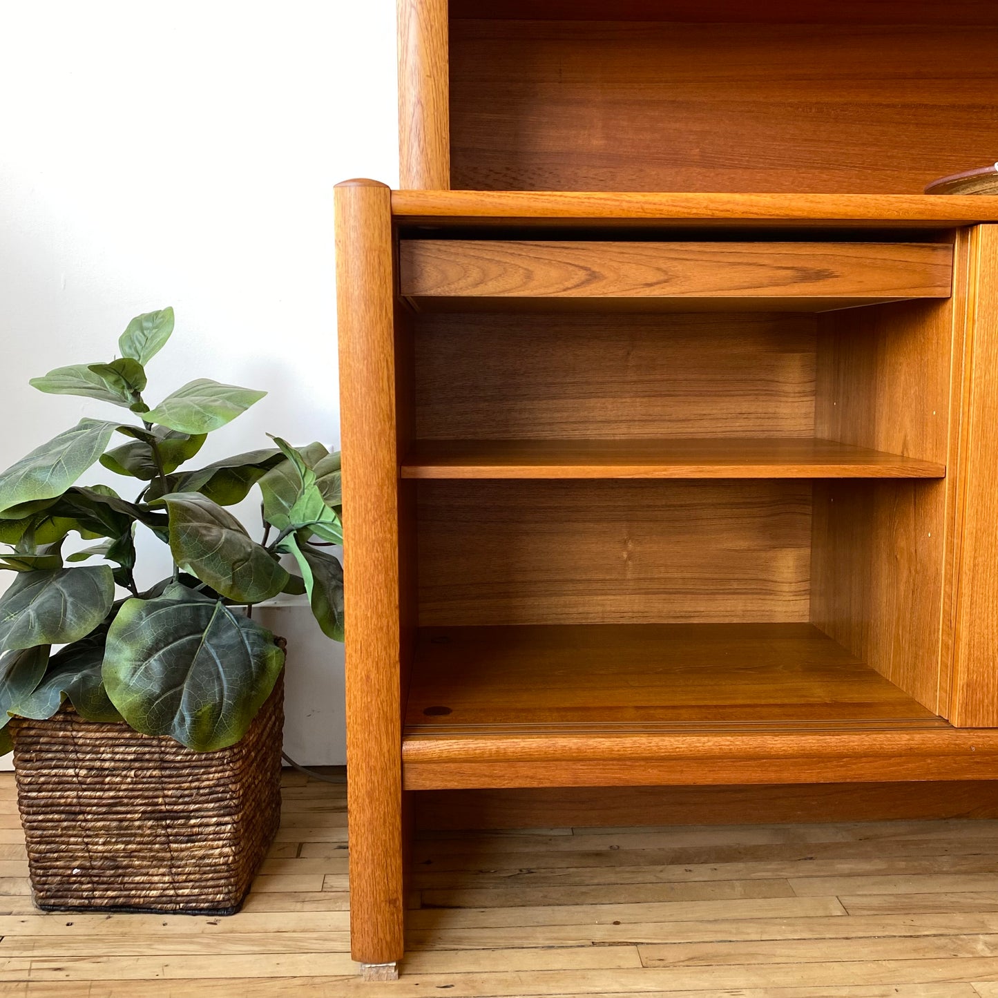 Vintage Danish Teak Hutch by Interform Collection