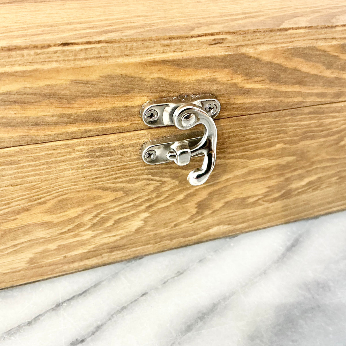 Vintage Long Wooden Box