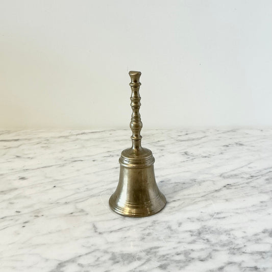 Vintage Brass Bell with Handle
