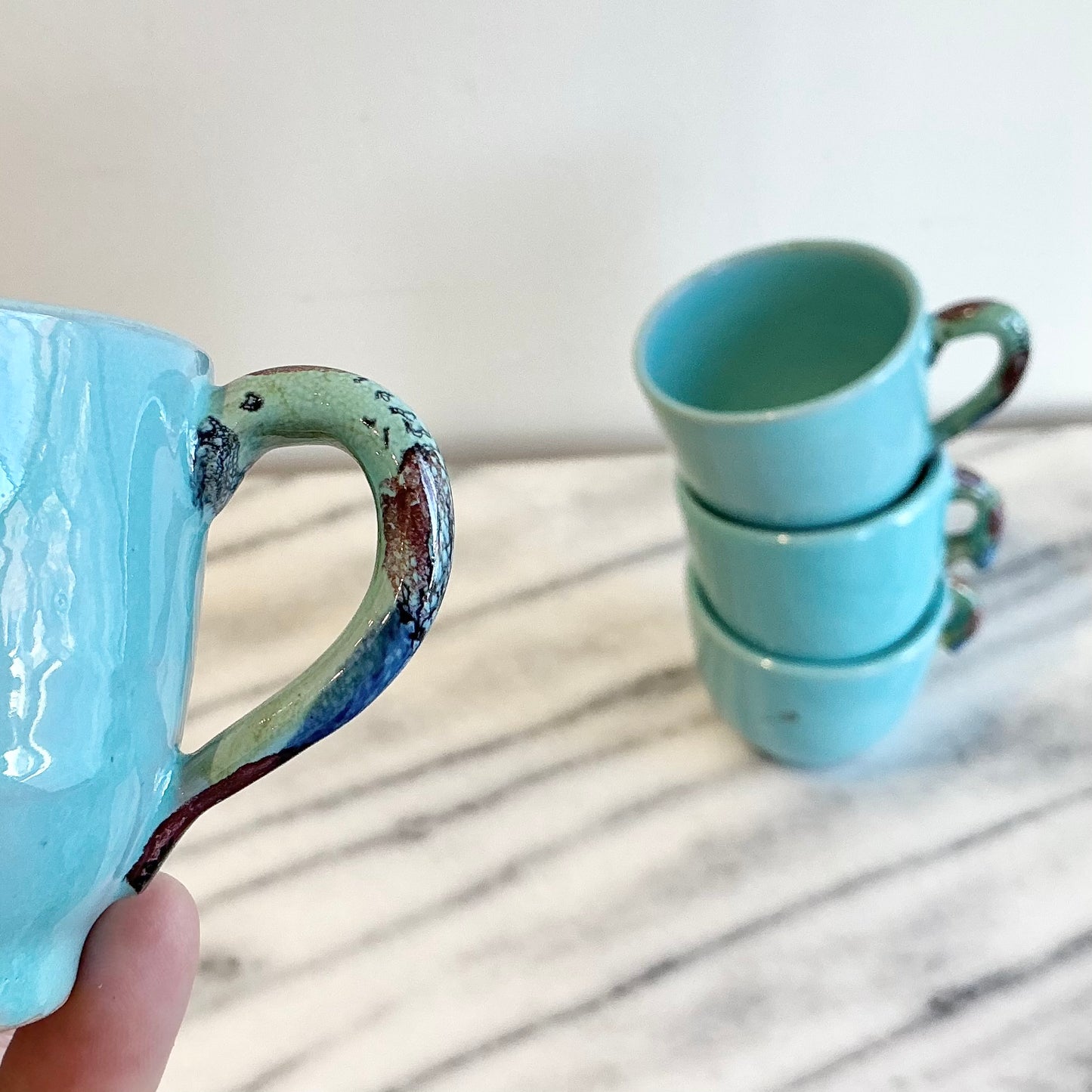 S/4 Vintage Italian “Animal” Espresso Cups