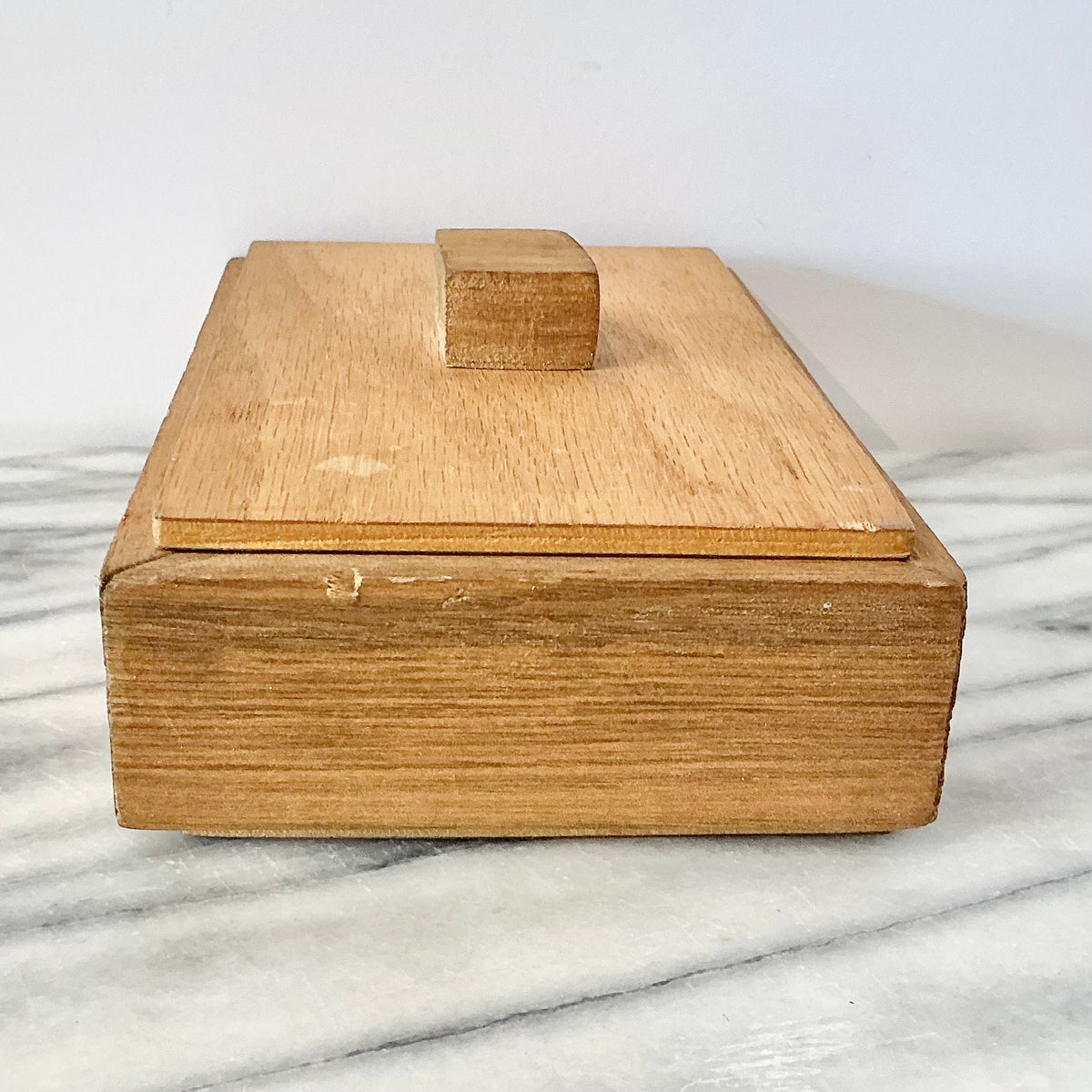 Vintage Handmade Wooden Box