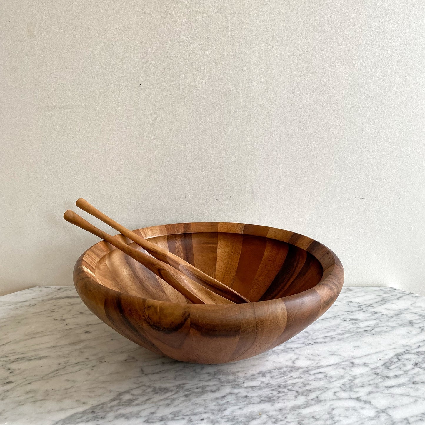 Set of Dansk Wood Serving Bowl Set (11-pc)