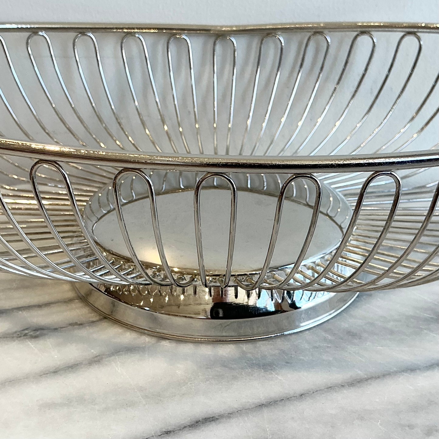 Vintage Wire Basket/Bowl, Choose Style
