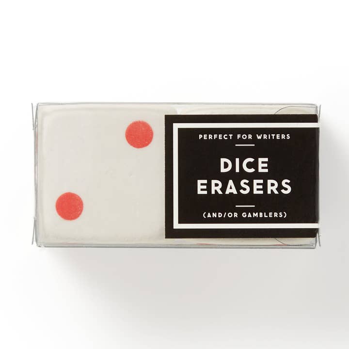 Make Big Mistakes Giant Dice Eraser Set