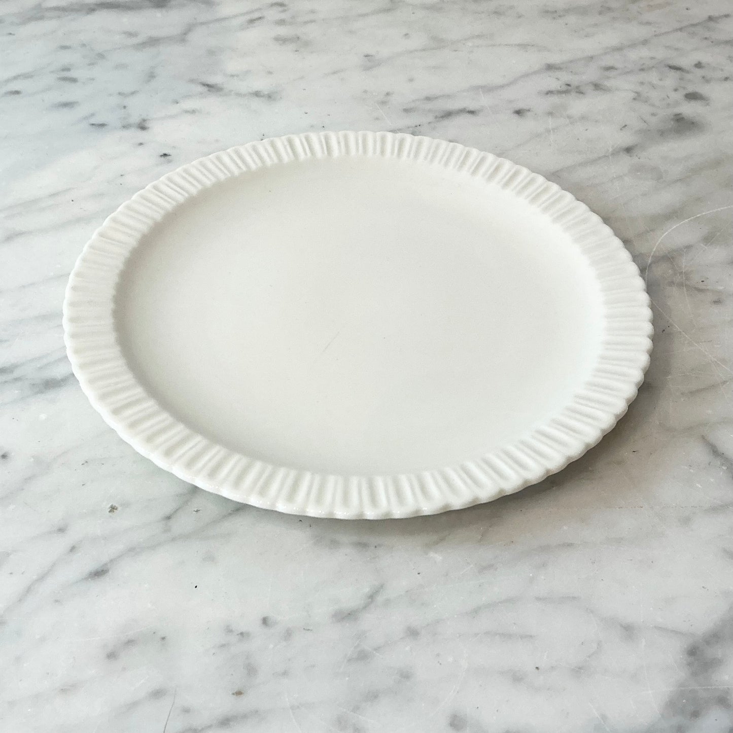 Vintage “Frilly” Ceramic Plate