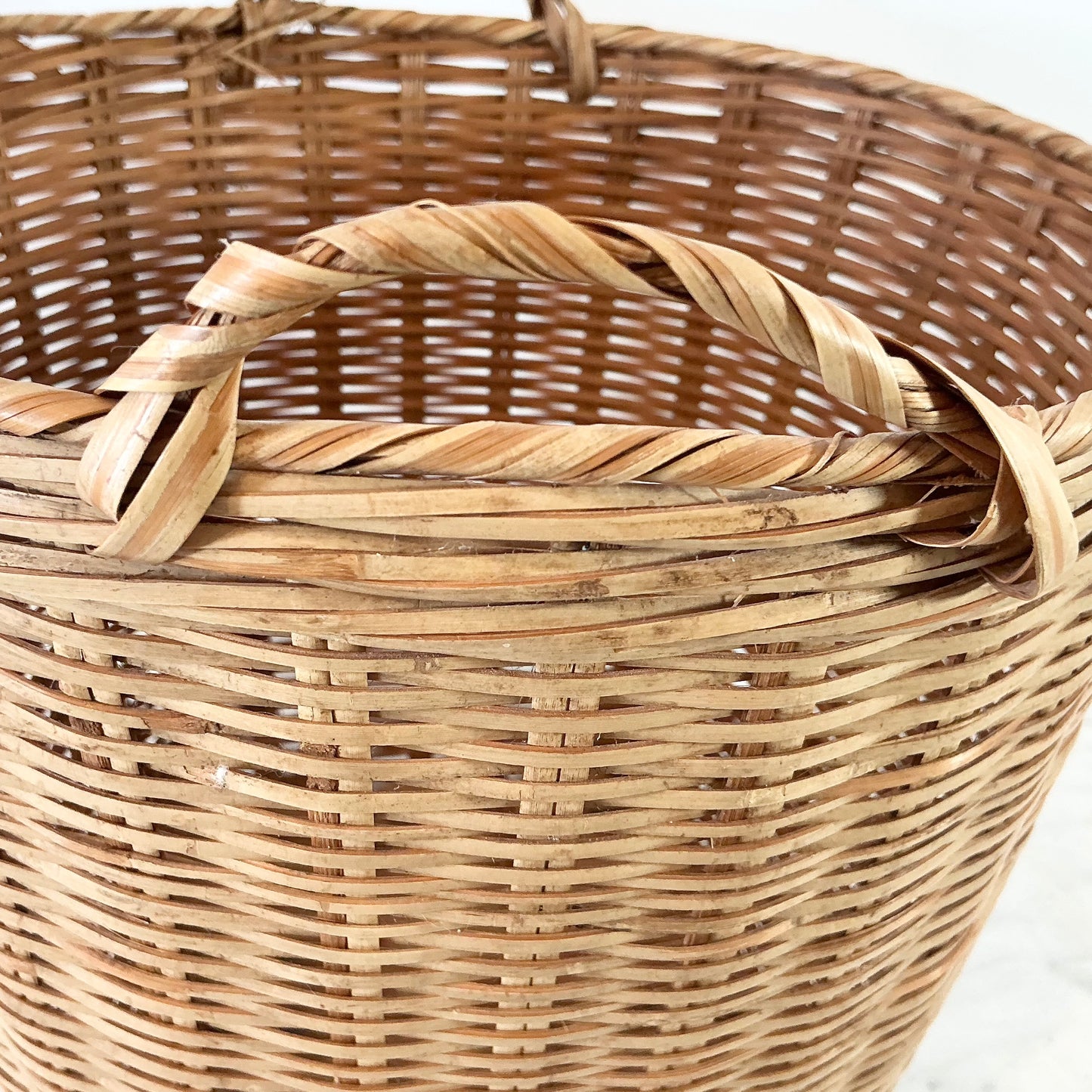Vintage Basket With Handles