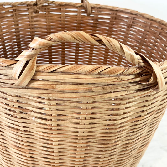 Vintage Basket With Handles