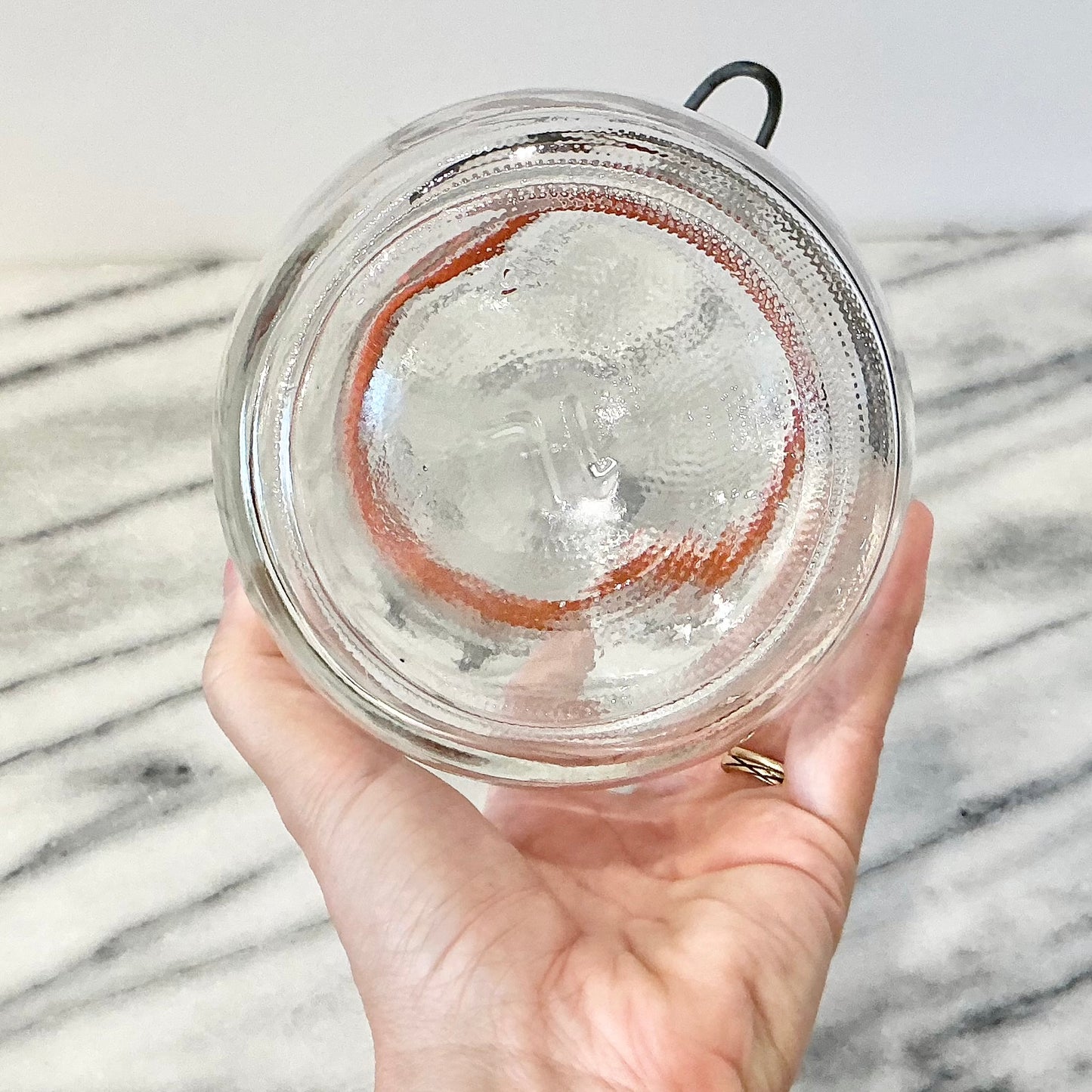 Vintage Glass Coffee Container, France