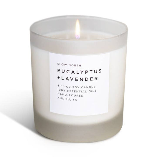 Eucalyptus + Lavender Candle, 8oz