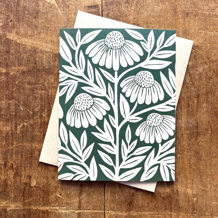 Echinacea Greeting Card