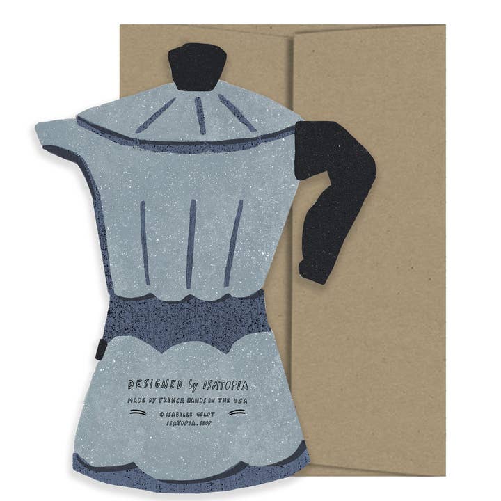 Espresso - Die Cut Card