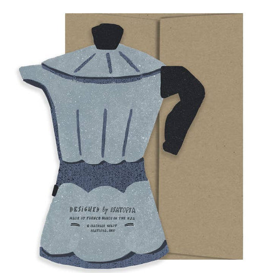 Espresso - Die Cut Card