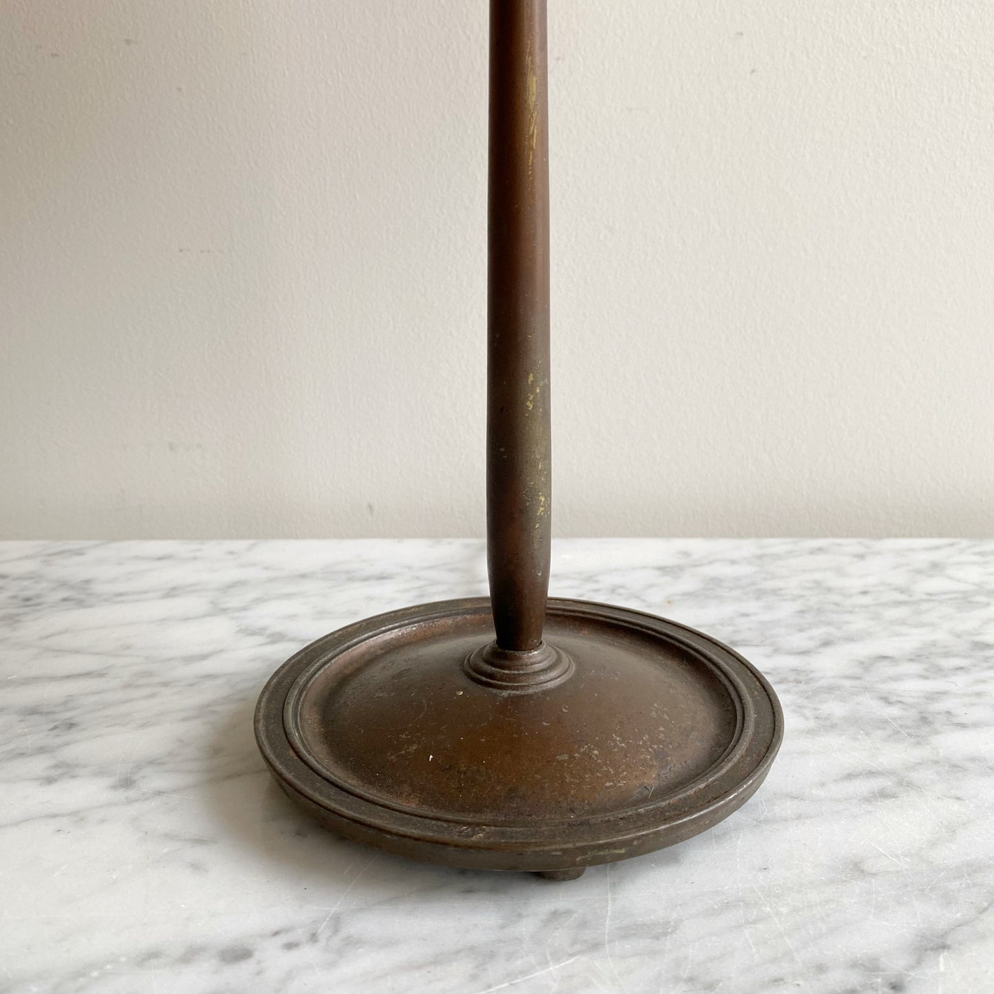 Antique Cast Bronze Table Lamp