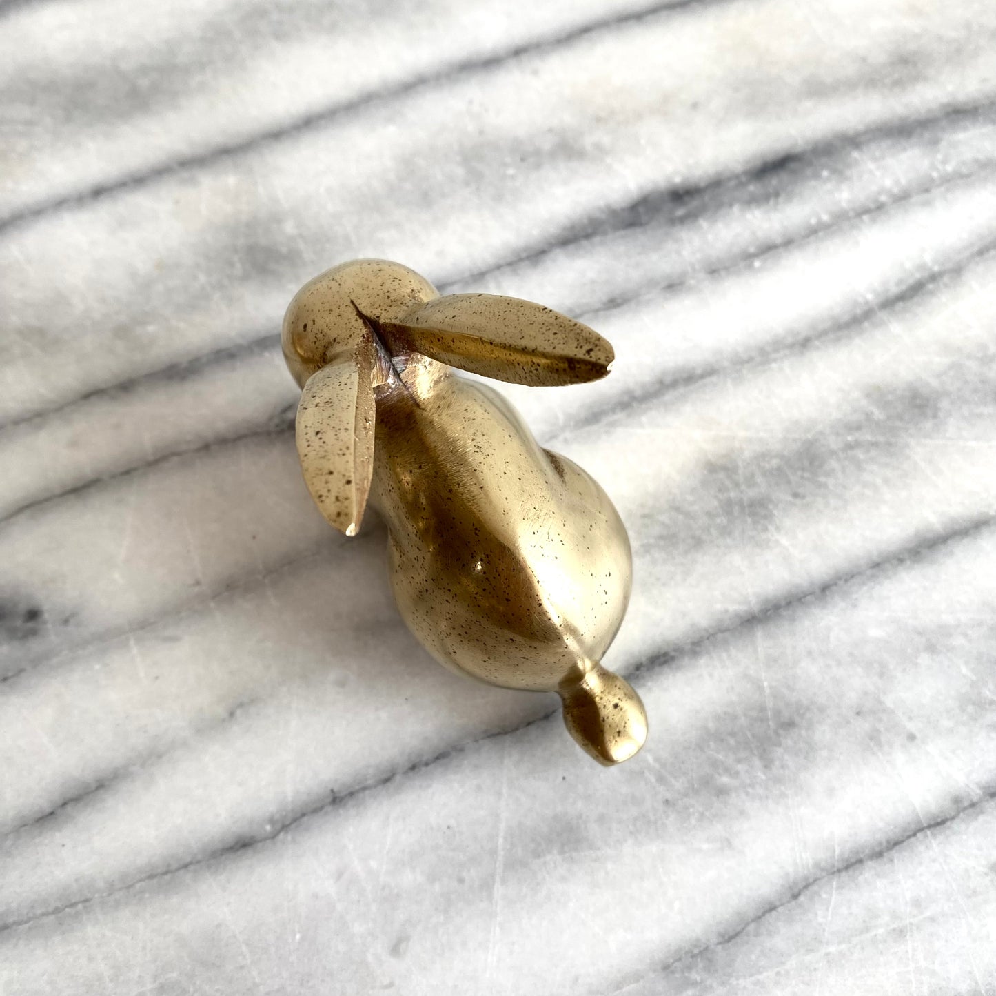 Vintage Brass Rabbit