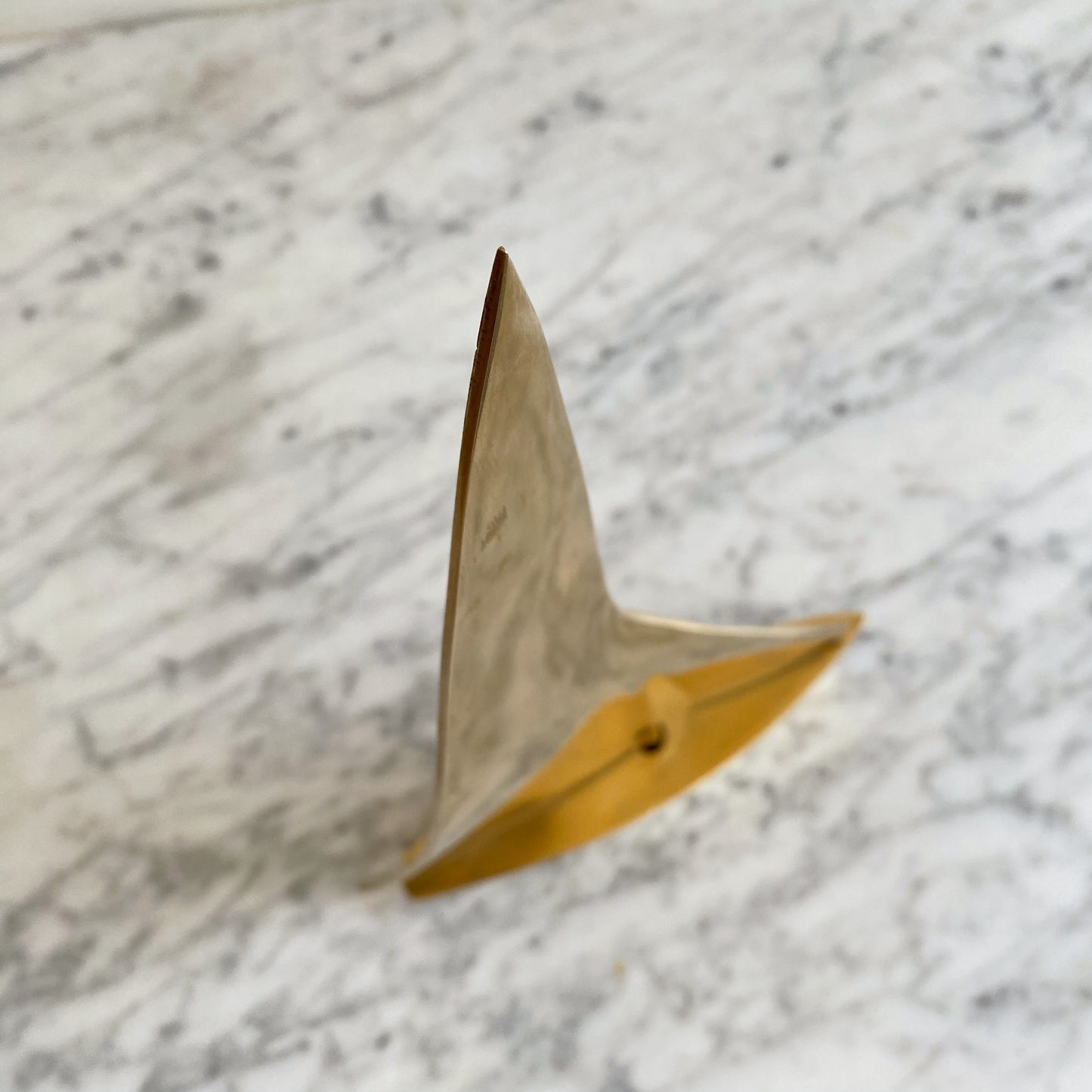 Large Vintage Brass Sailboat, 10” (NAUTICAL COLLECTION)