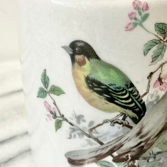 Vintage Ceramic Bird Mug