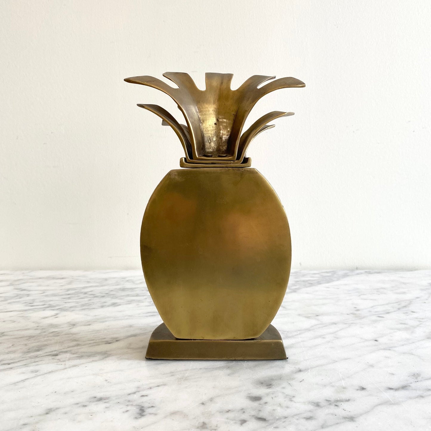Vintage Brass Pineapple Bookend