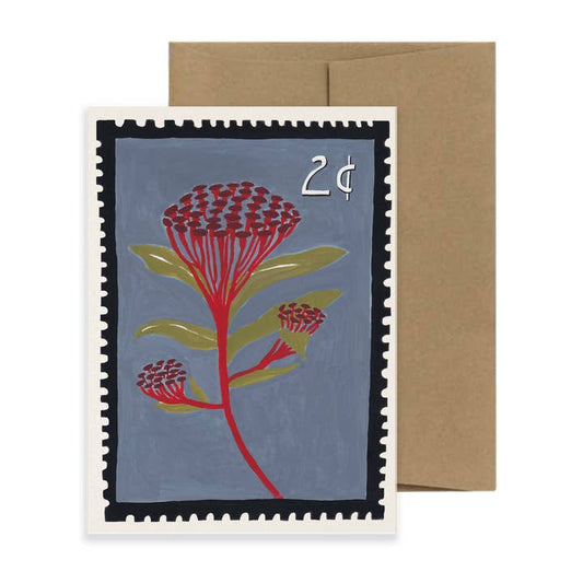 Flower Stamp Card