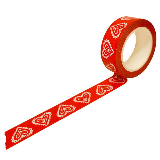 Folk Heart Washi Tape