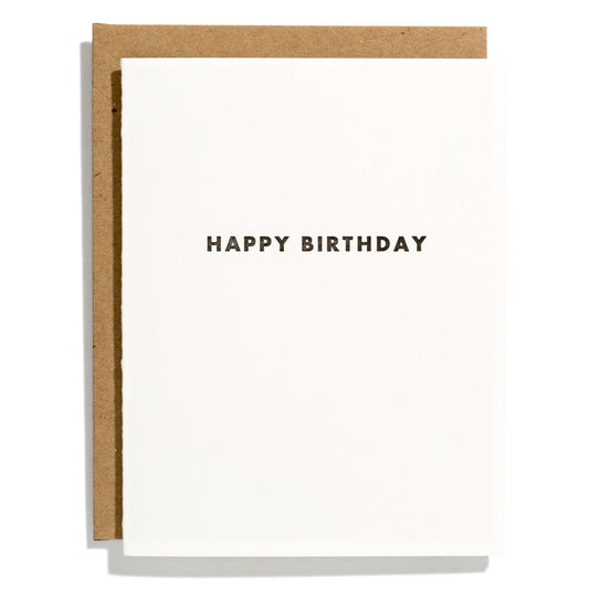 Futura "Birthday" Card