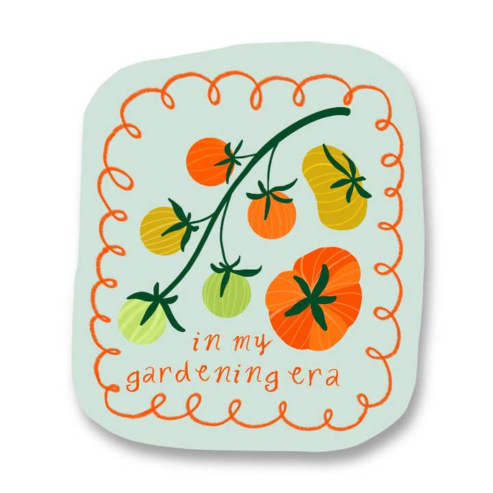 "In My Gardening Era" Vinyl Sticker