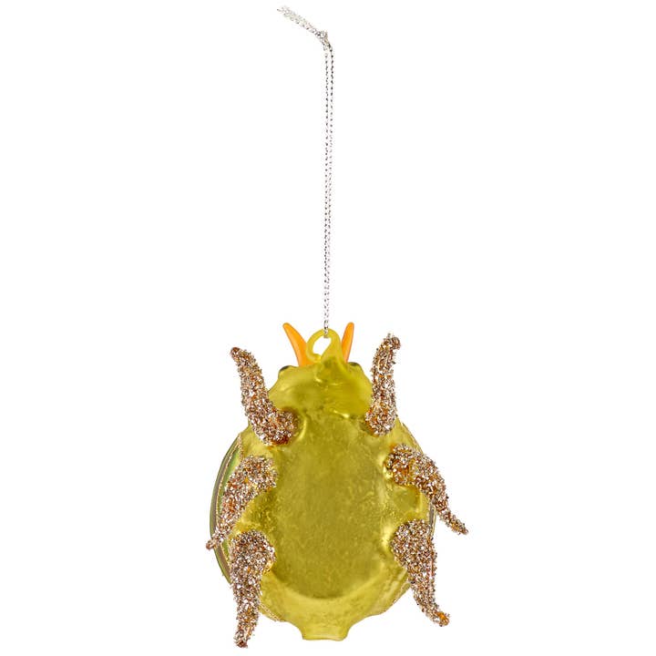 Glass Beetle Ornament
