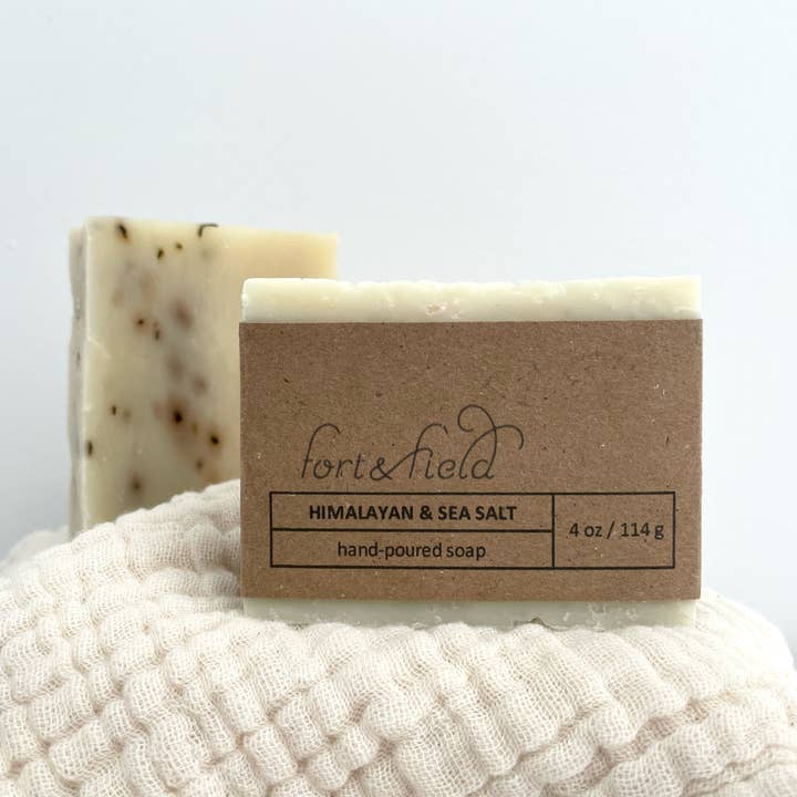 Himalayan & Sea Salt Hand-poured Soap Bar