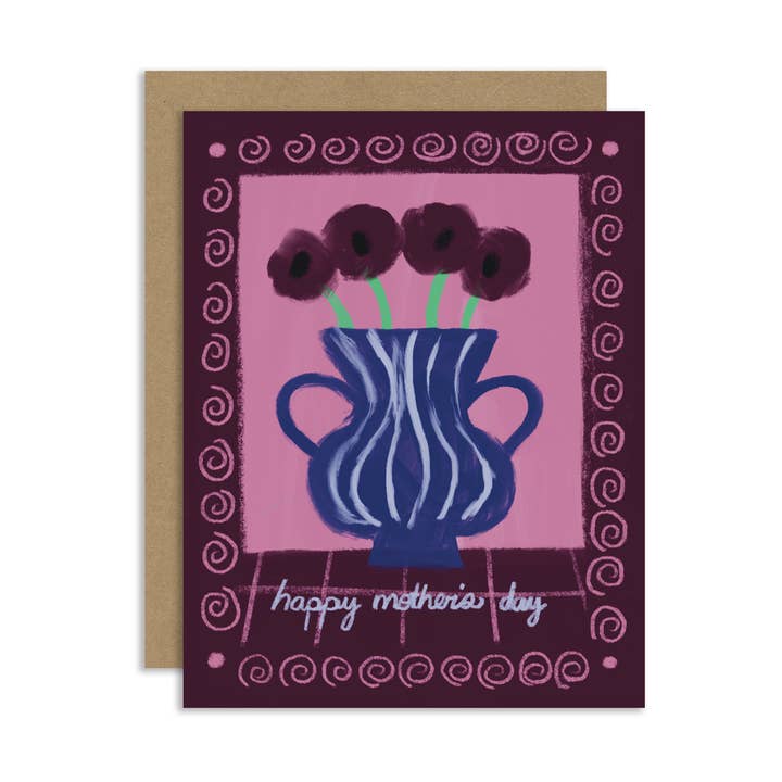 "Happy Mother's Day Flowers" Greeting Card