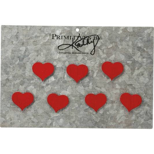 Heart Magnet Set