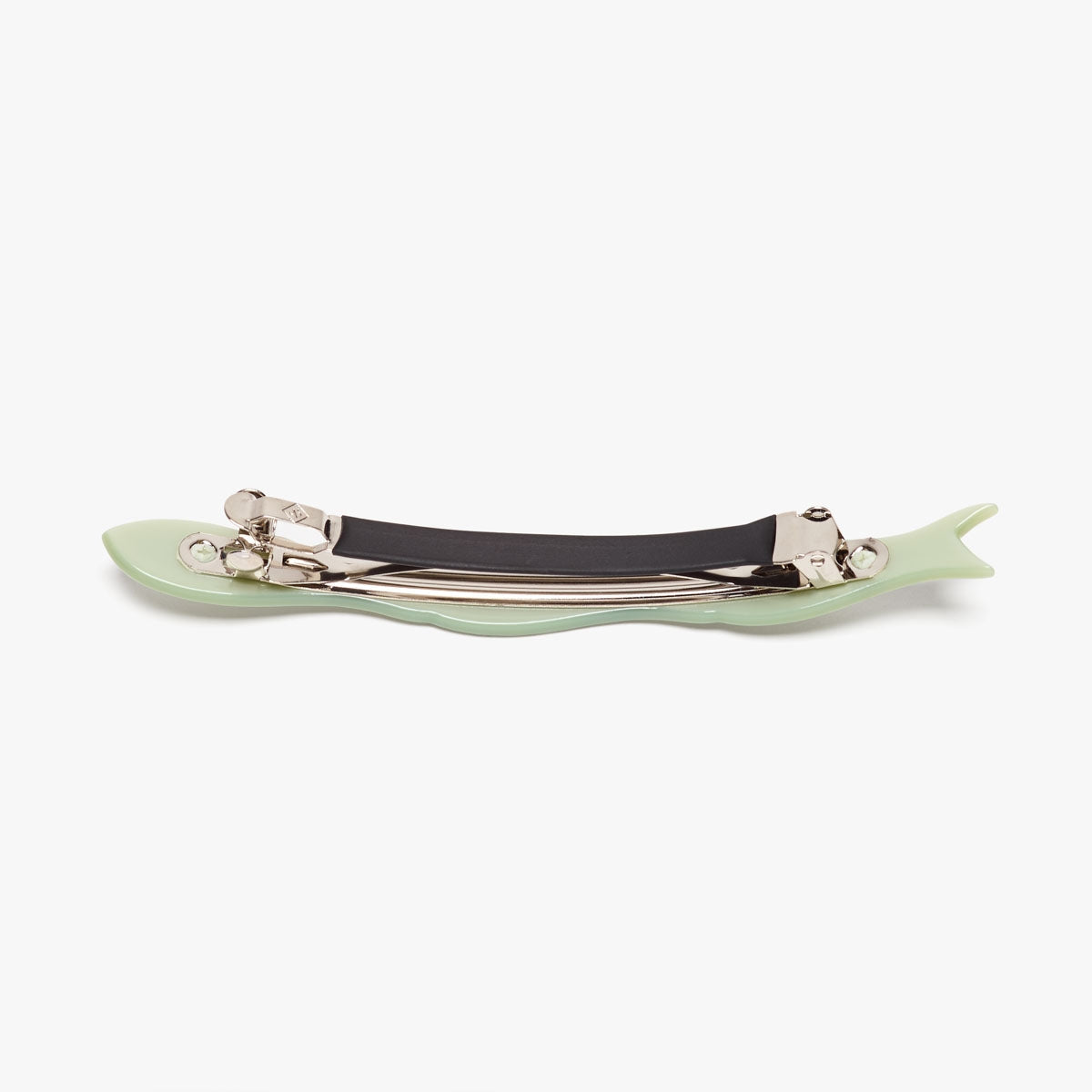 Jade Fish French Barrette Hair Clip