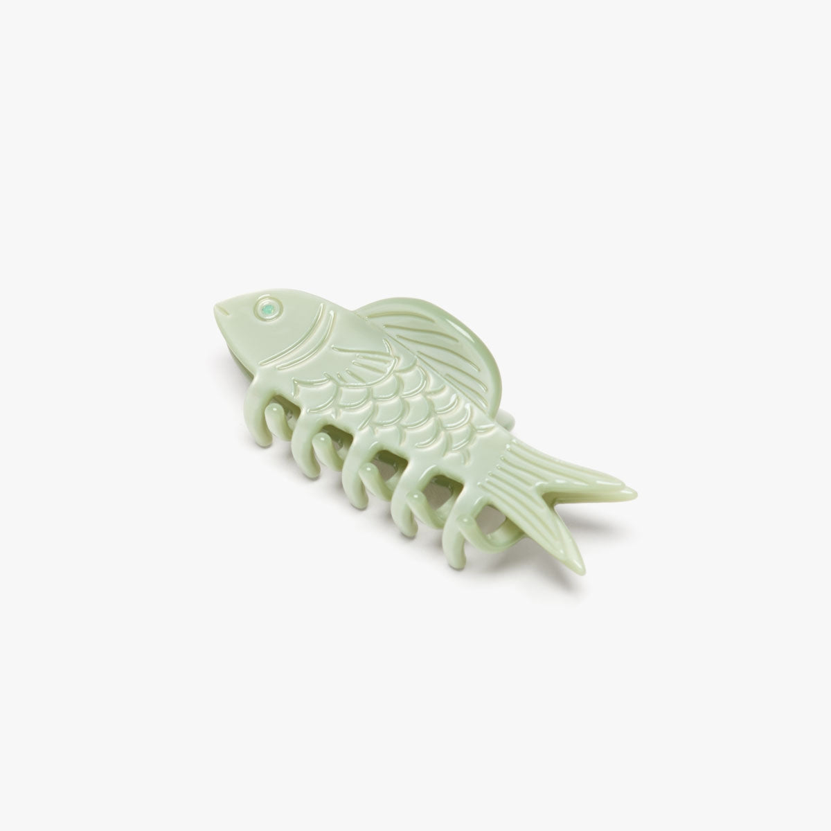 Jade Fish Mini Hair Claw