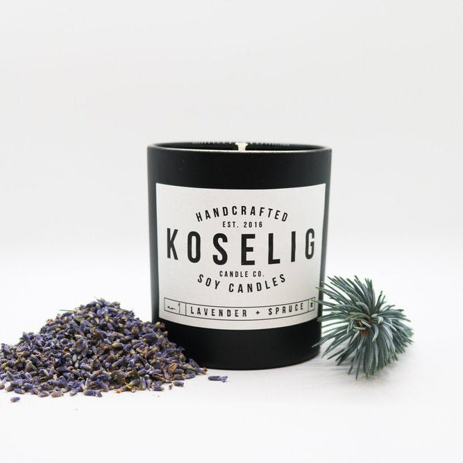No. 1 Lavender + Spruce Candle
