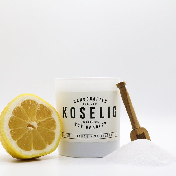No. 16 Lemon + Saltwater Candle