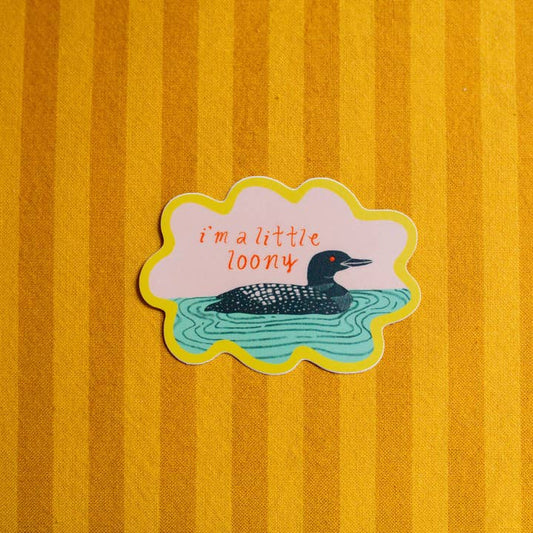 "Loony" Vinyl Sticker