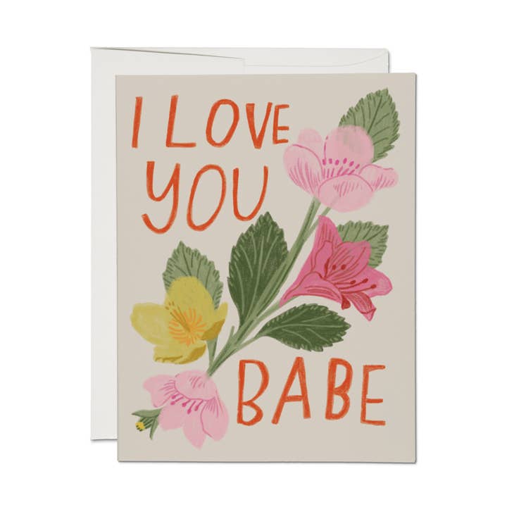 Love You Babe Greeting Card