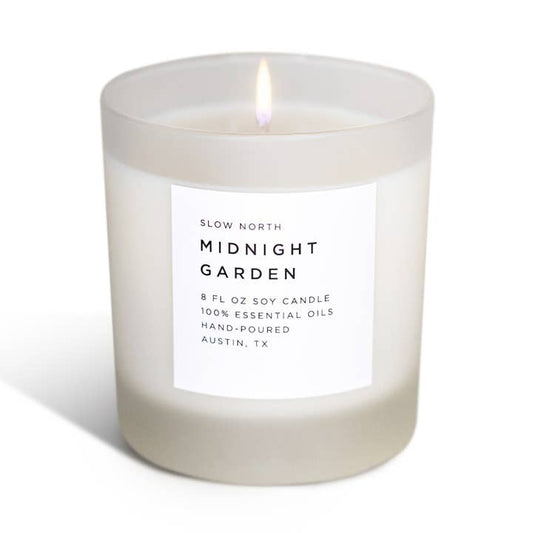 Midnight Garden (Lavender, Rosemary, Geranium, Frankincense) 8 oz Candle